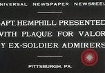 Immagine di Capitano Hemphill Pittsburgh Pennsylvania USA, 1930, secondo 9 filmato di repertorio 65675023945