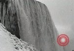 Standbild Wasserfall Niagara Falls New York USA, 1931, aus Sekunde 23 historischem Filmmaterial Videoclip 65675023946