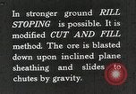 Image les méthodes d'exploitation minière United States USA, 1927, de la seconde 3 séquences d'archives historiques vidéo 65675023954