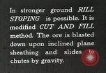 Image les méthodes d'exploitation minière United States USA, 1927, de la seconde 12 séquences d'archives historiques vidéo 65675023954