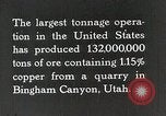 Image of Bingham canyon mine Utah United States USA, 1927, second 1 stock footage video 65675023957