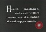 Image of recreational facilities for copper mine workers Utah United States USA, 1927, second 3 stock footage video 65675023958