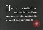 Image of recreational facilities for copper mine workers Utah United States USA, 1927, second 5 stock footage video 65675023958
