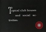 Image of recreational facilities for copper mine workers Utah United States USA, 1927, second 16 stock footage video 65675023958