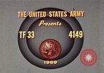 Standbild Special Forces Air Operations United States USA, 1969, aus Sekunde 4 historischem Filmmaterial Videoclip 65675023965