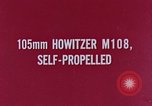 Standbild M108 howitzer United States USA, 1965, aus Sekunde 5 historischem Filmmaterial Videoclip 65675023975
