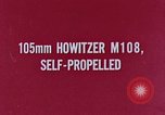 Standbild M108 howitzer United States USA, 1965, aus Sekunde 6 historischem Filmmaterial Videoclip 65675023975