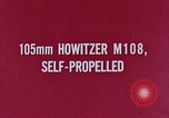 Standbild M108 howitzer United States USA, 1965, aus Sekunde 7 historischem Filmmaterial Videoclip 65675023975