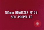 Standbild M108 self-propelled howitzer United States USA, 1965, aus Sekunde 3 historischem Filmmaterial Videoclip 65675023977