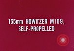Standbild M108 self-propelled howitzer United States USA, 1965, aus Sekunde 4 historischem Filmmaterial Videoclip 65675023977