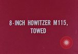 Standbild M115 howitzer United States USA, 1965, aus Sekunde 3 historischem Filmmaterial Videoclip 65675023978