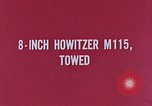 Standbild M115 howitzer United States USA, 1965, aus Sekunde 4 historischem Filmmaterial Videoclip 65675023978