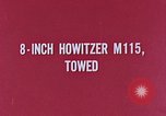 Standbild M115 howitzer United States USA, 1965, aus Sekunde 5 historischem Filmmaterial Videoclip 65675023978