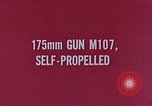 Standbild M107selbstfahrende gun United States USA, 1965, aus Sekunde 4 historischem Filmmaterial Videoclip 65675023980