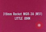 Image of 318mm rocket MGR-3A United States USA, 1965, second 4 stock footage video 65675023983