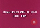 Image of 318mm rocket MGR-3A United States USA, 1965, second 6 stock footage video 65675023983