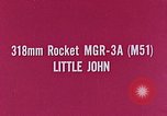 Image of 318mm rocket MGR-3A United States USA, 1965, second 7 stock footage video 65675023983