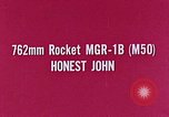 Image of 762mm rocket MGR-1B United States USA, 1965, second 3 stock footage video 65675023984