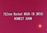 Image of 762mm rocket MGR-1B United States USA, 1965, second 5 stock footage video 65675023984