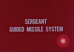 Immagine di Il sergente Missile System United States USA, 1965, secondo 3 filmato di repertorio 65675023985