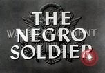 Image of African American soldiers training in World War II United States USA, 1945, second 32 stock footage video 65675023987