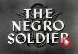 Image of African American soldiers training in World War II United States USA, 1945, second 35 stock footage video 65675023987