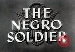 Image of African American soldiers training in World War II United States USA, 1945, second 38 stock footage video 65675023987