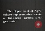 Image of Thomas Monroe Campbell agricultural extension agent Alabama United States USA, 1921, second 3 stock footage video 65675023992