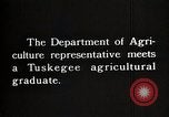 Image of Thomas Monroe Campbell agricultural extension agent Alabama United States USA, 1921, second 9 stock footage video 65675023992