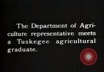 Image of Thomas Monroe Campbell agricultural extension agent Alabama United States USA, 1921, second 10 stock footage video 65675023992