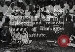Image of Tuskegee Movable School students learn carpentry farming and astronomy Alabama United States USA, 1921, second 6 stock footage video 65675023993