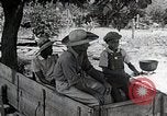 Image of Tuskegee Airman 99th Pursuit Squadron visited by family Tuskegee Alabama USA, 1942, second 22 stock footage video 65675023998