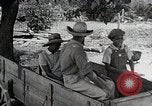 Image of Tuskegee Airman 99th Pursuit Squadron visited by family Tuskegee Alabama USA, 1942, second 25 stock footage video 65675023998