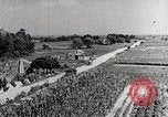 Image of Tuskegee Airman 99th Pursuit Squadron visited by family Tuskegee Alabama USA, 1942, second 39 stock footage video 65675023998