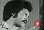Image of Jesse Jackson press panel United States USA, 1976, second 62 stock footage video 65675023999