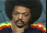 Image of Jesse Jackson discusses Civil Rights protests and morality United States USA, 1976, second 38 stock footage video 65675024006