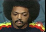 Image of Jesse Jackson discusses Civil Rights protests and morality United States USA, 1976, second 42 stock footage video 65675024006
