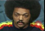 Image of Jesse Jackson discusses Civil Rights protests and morality United States USA, 1976, second 51 stock footage video 65675024006