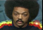 Image of Jesse Jackson discusses Civil Rights protests and morality United States USA, 1976, second 53 stock footage video 65675024006