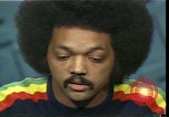 Image of Jesse Jackson discusses Civil Rights protests and morality United States USA, 1976, second 54 stock footage video 65675024006