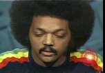 Image of Jesse Jackson discusses Civil Rights protests and morality United States USA, 1976, second 58 stock footage video 65675024006