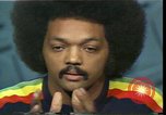 Image of Jesse Jackson discusses Civil Rights protests and morality United States USA, 1976, second 60 stock footage video 65675024006