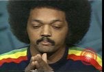 Image of Jesse Jackson discusses Civil Rights protests and morality United States USA, 1976, second 62 stock footage video 65675024006