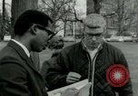 Standbild Leben der neun Studenten integrierte zentrale Hohe in Little Rock United States USA, 1964, aus Sekunde 33 historischem Filmmaterial Videoclip 65675024014