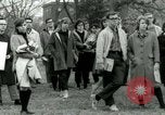 Standbild Leben der neun Studenten integrierte zentrale Hohe in Little Rock United States USA, 1964, aus Sekunde 48 historischem Filmmaterial Videoclip 65675024014