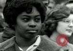 Standbild Leben der neun Studenten integrierte zentrale Hohe in Little Rock United States USA, 1964, aus Sekunde 52 historischem Filmmaterial Videoclip 65675024014