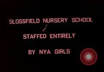 Standbild National Youth Administration Birmingham Alabama USA, 1939, aus Sekunde 7 historischem Filmmaterial Videoclip 65675024044