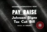 Standbild Lyndon Johnson Washington DC USA, 1964, aus Sekunde 17 historischem Filmmaterial Videoclip 65675024045