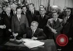 Standbild Lyndon Johnson Washington DC USA, 1964, aus Sekunde 41 historischem Filmmaterial Videoclip 65675024045