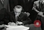 Standbild Lyndon Johnson Washington DC USA, 1964, aus Sekunde 45 historischem Filmmaterial Videoclip 65675024045